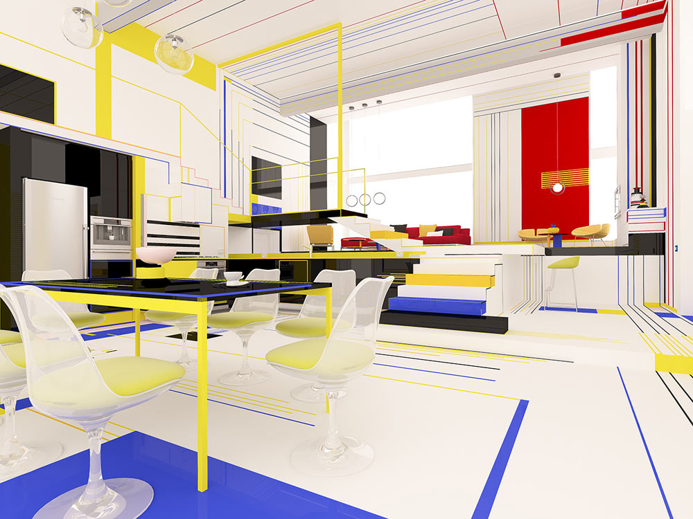 住宅空間,國外住宅空間設計,靈感空間,Brani &Desi,視覺盛宴