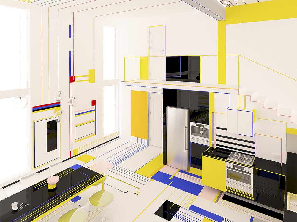 住宅空間,國外住宅空間設計,靈感空間,Brani &Desi,視覺盛宴