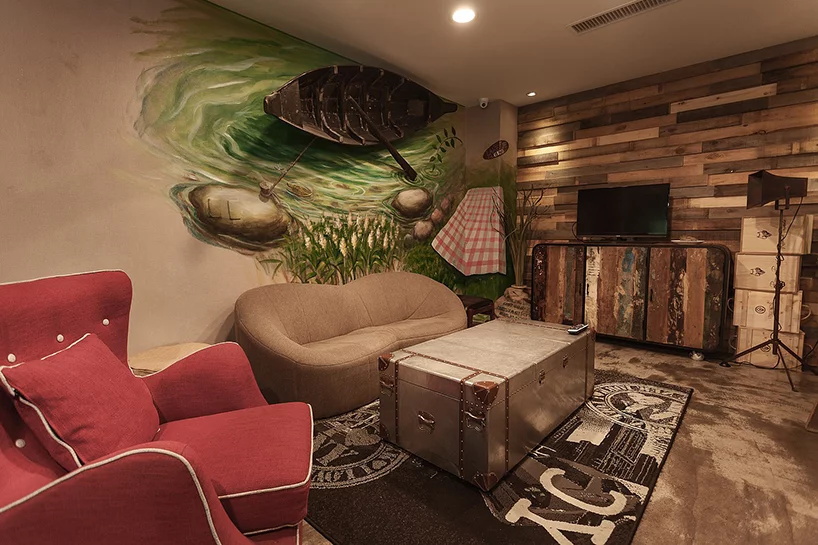 酒店設計,中國台灣,PL interior design,台灣旅舍,回收材料