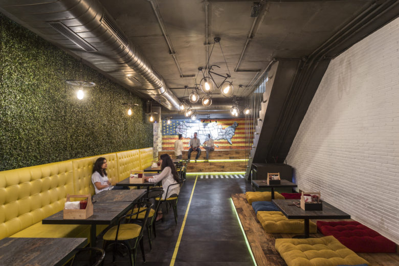餐飲空間，城市咖啡館，國外餐飲空間設計，印度，室內設計