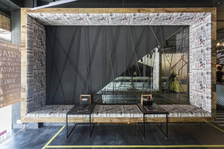 餐飲空間,城市咖啡館,國外餐飲空間設計,印度,室內設計