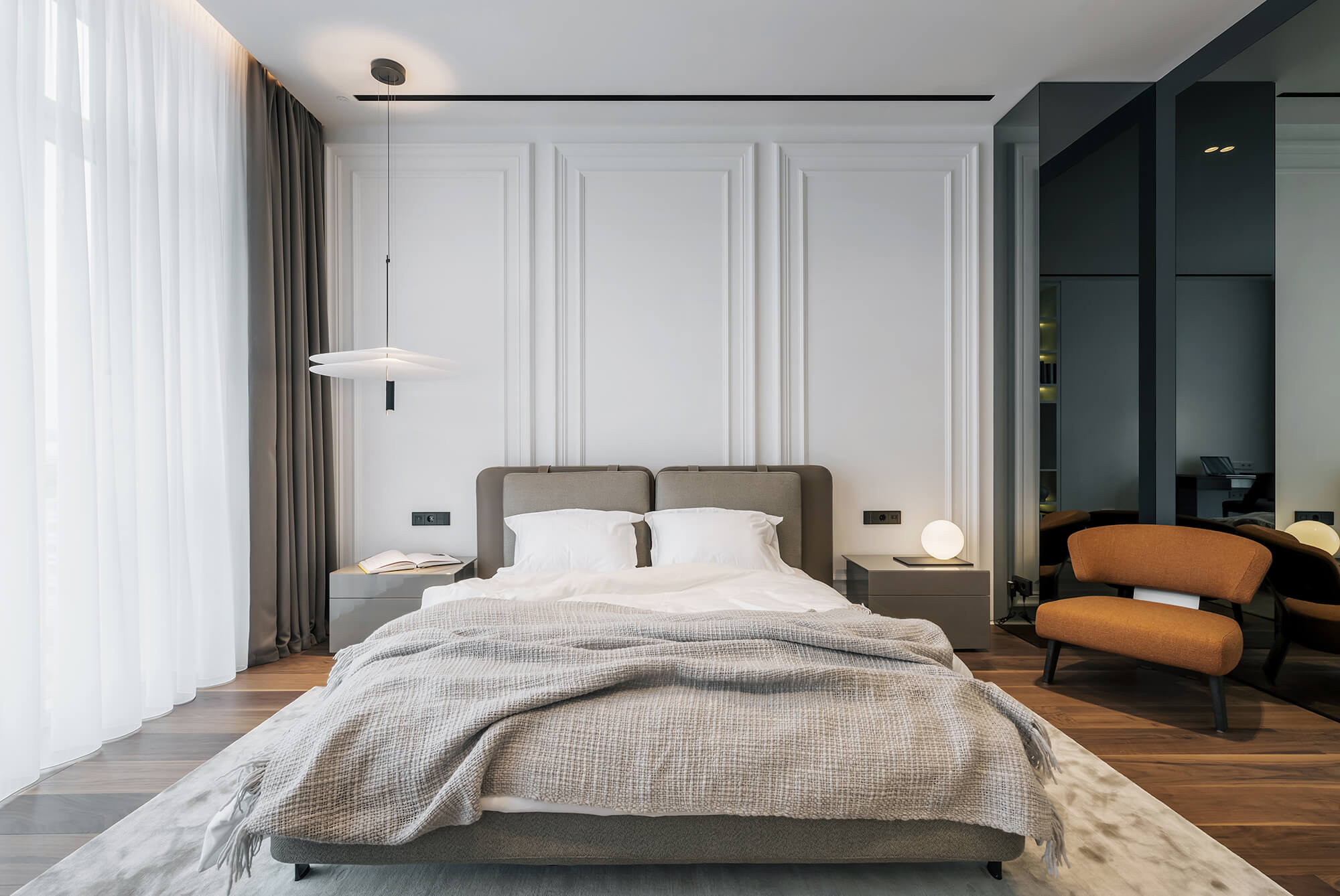 住宅空間,豪華公寓,烏克蘭,YoDezeen,現代風