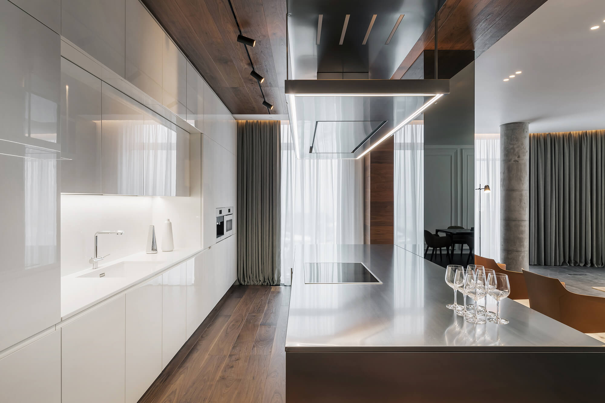 住宅空間,豪華公寓,烏克蘭,YoDezeen,現代風