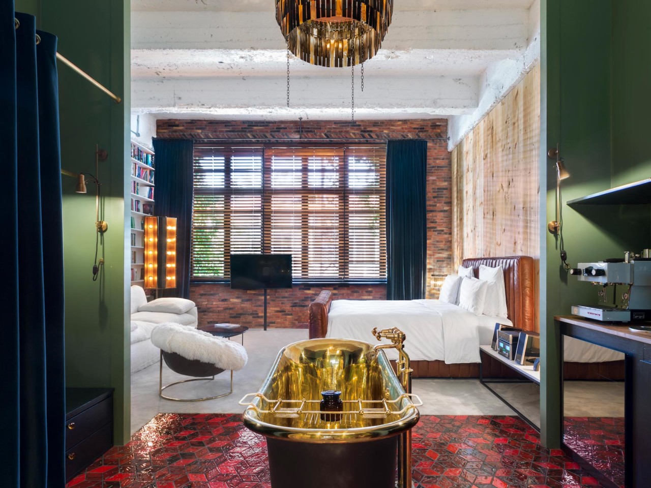 建築改造,酒店設計,國外建築改造,現代野獸派風格,酒店空間