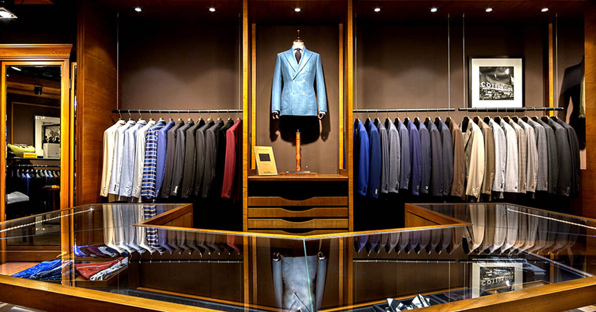 鐵馬今歌西服定製服裝店,服裝店設計,鼎點室內設計,深圳設計,T-PARK深港影視創意園