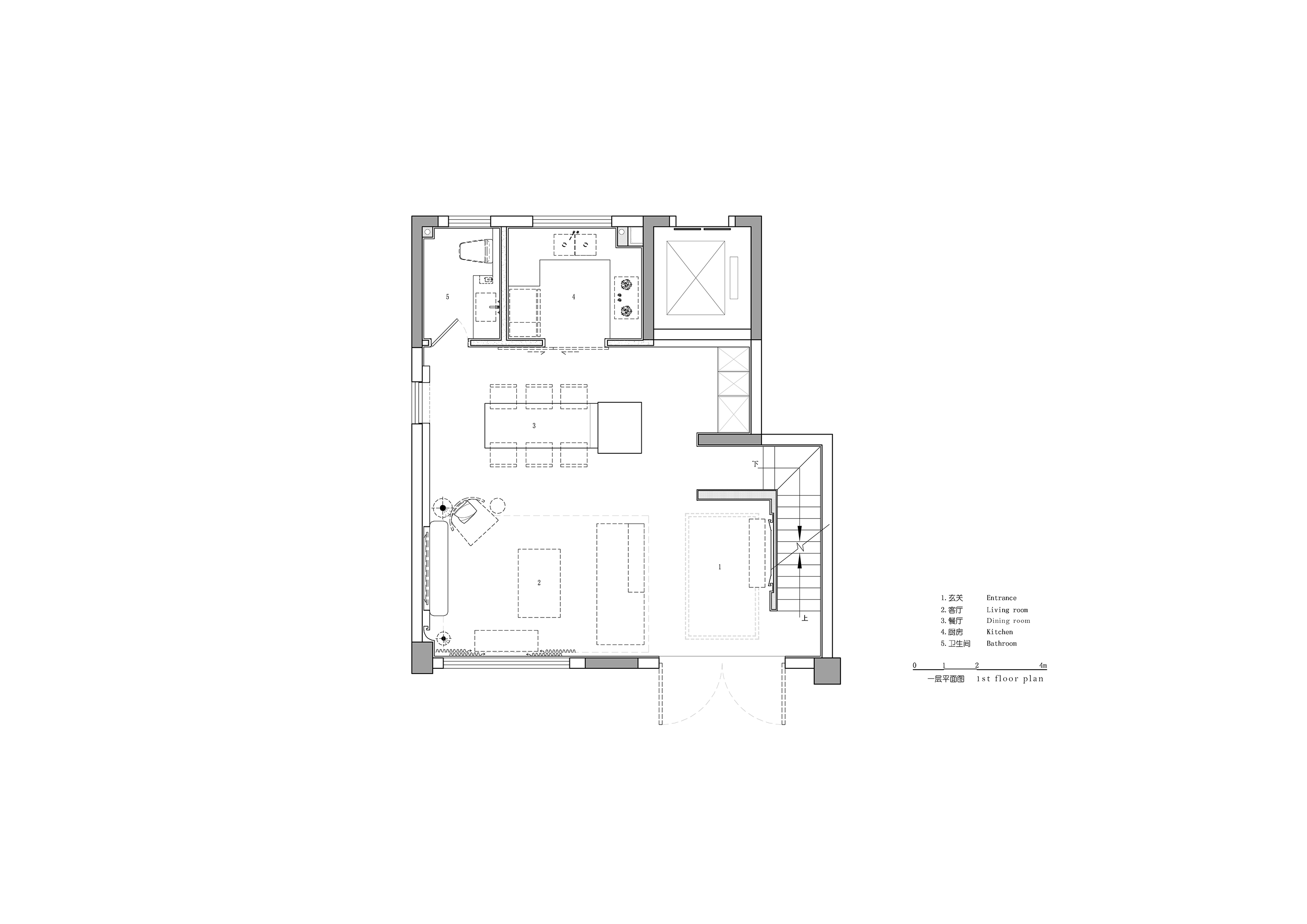 住宅空間，別墅，樣板房設計，景瑞天賦姚江疊墅樣板房，源鈺設計，寧波