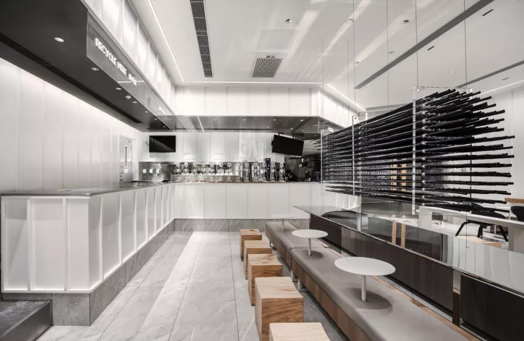 MOC DESIGN,木君建築設計,喜茶鄭州正弘城店,喜茶,茶飲店設計,喜茶店設計