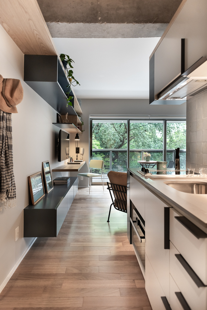 住宅空間,國外住宅設計,巴西,小宅概念,輕工業風