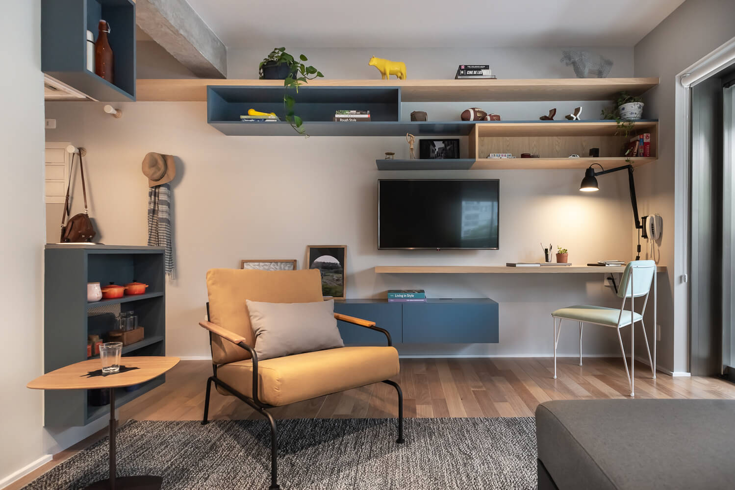 住宅空間,國外住宅設計,巴西,小宅概念,輕工業風