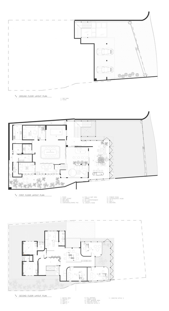 辦公空間，吉隆坡，國外辦公空間設計，商務休閑風，改造設計