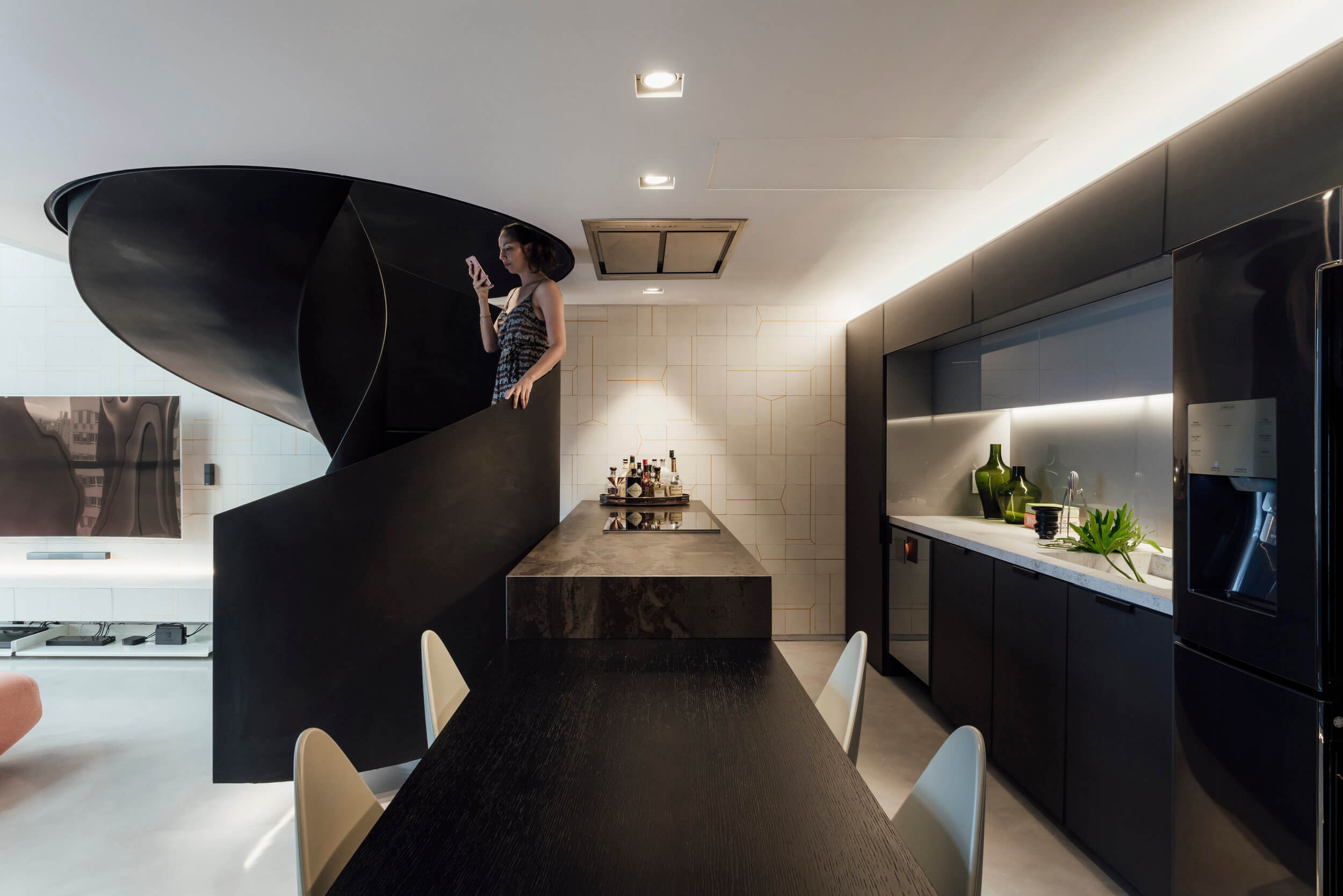 住宅空間,住宅設計,國外住宅空間設計,巴西,複式閣樓