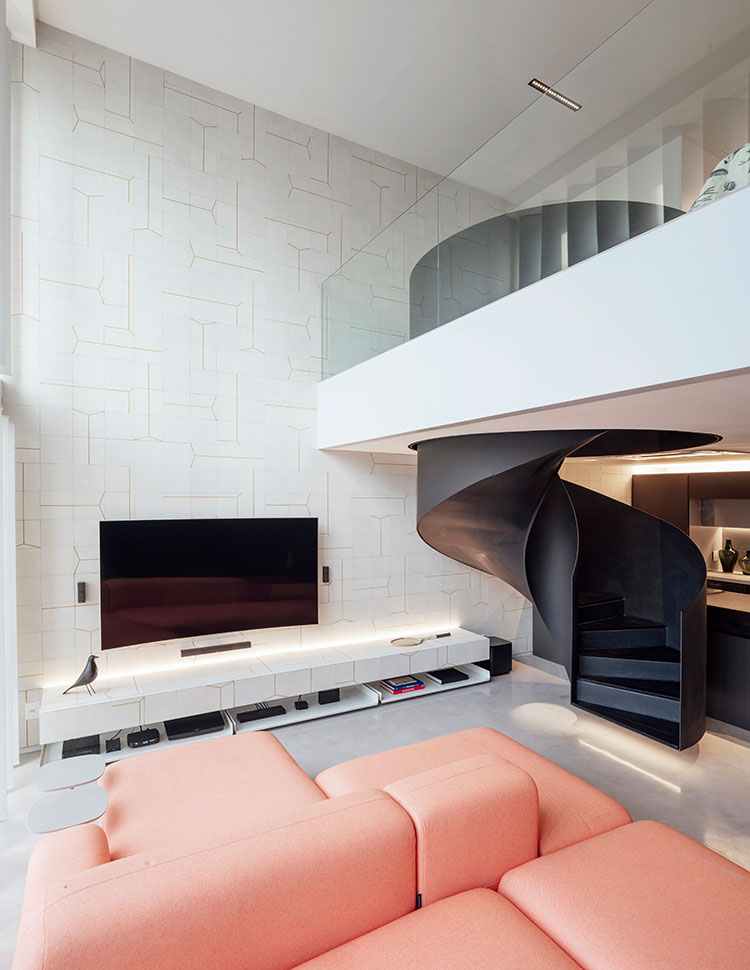 住宅空間,住宅設計,國外住宅空間設計,巴西,複式閣樓