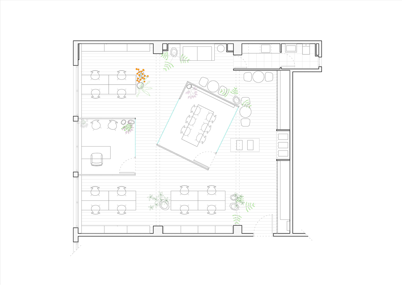 辦公空間,辦公設計,國外辦公空間設計,西班牙,現代風格