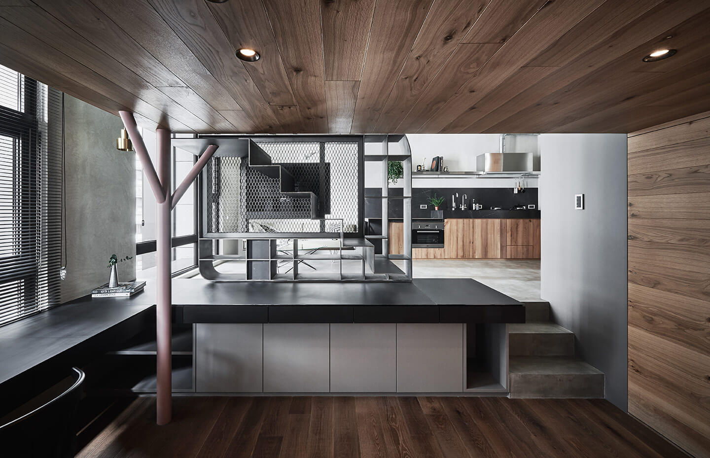 工業風住宅,閣樓設計,小戶型設計,LOFT風格設計,台灣設計,kc studio