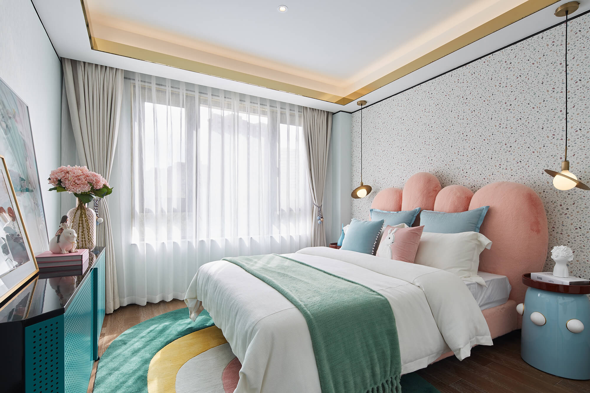 住宅空間，別墅，樣板房設計，景瑞天賦姚江疊墅樣板房，源鈺設計，寧波