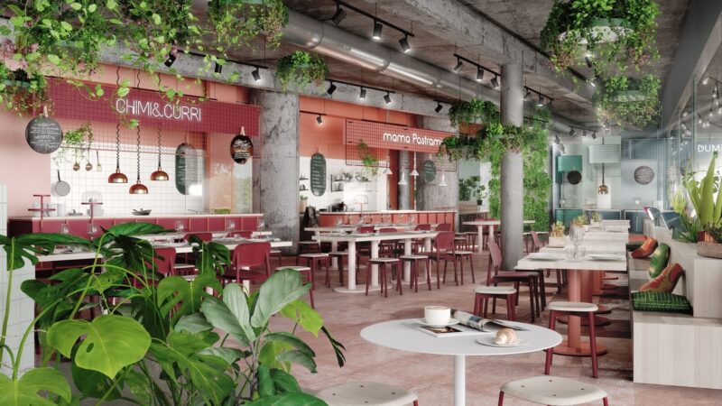 Studio Aisslinger | 德國柏林Kantini美食廣場