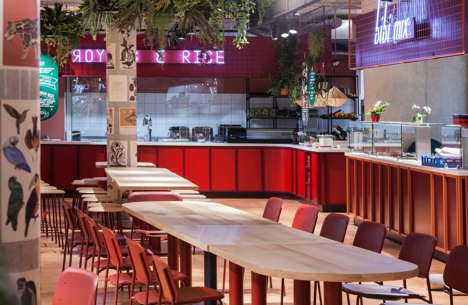 餐飲空間,餐飲設計,國外餐飲設計,德國,建築設計,美食廣場