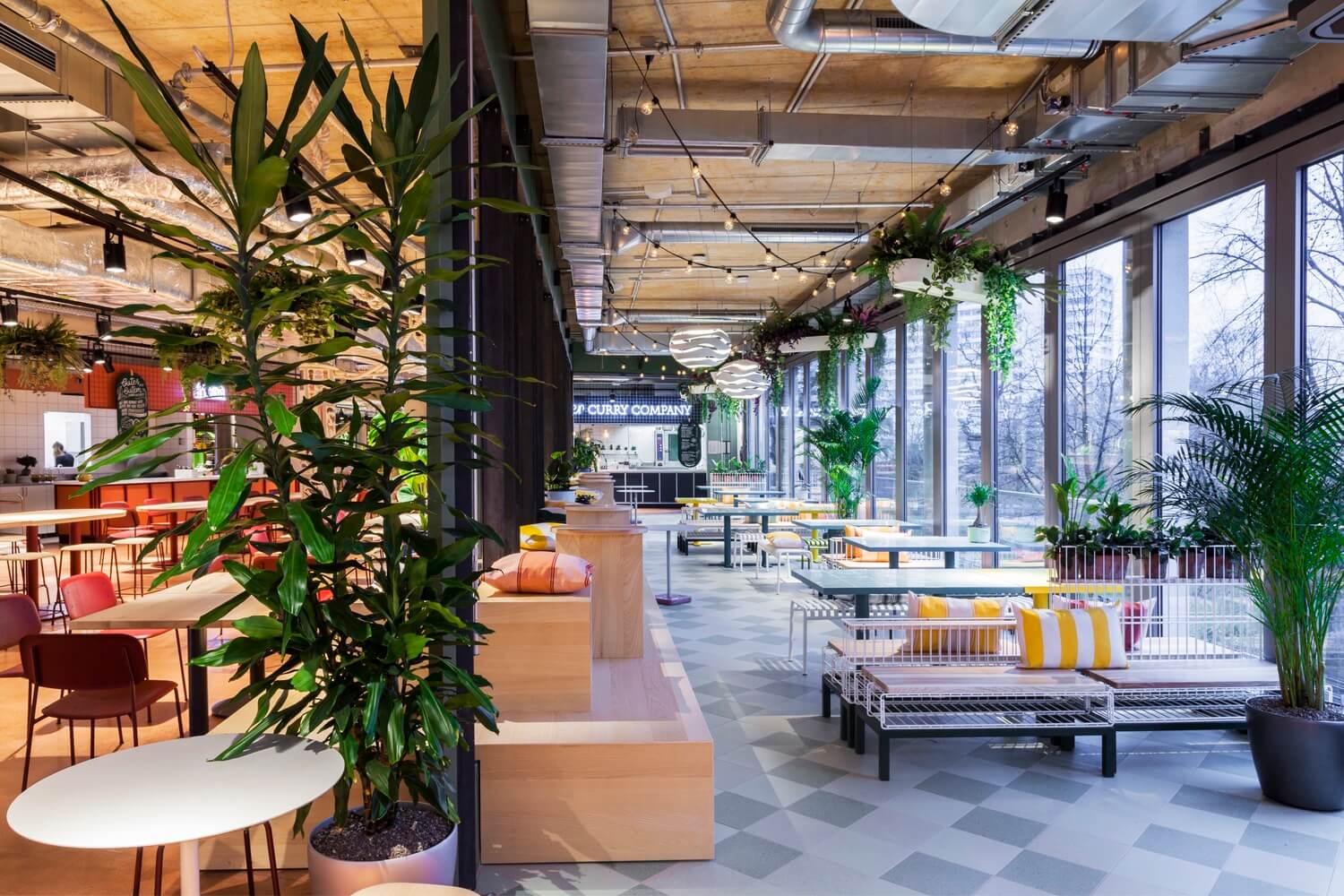 餐飲空間,餐飲設計,國外餐飲設計,德國,建築設計,美食廣場