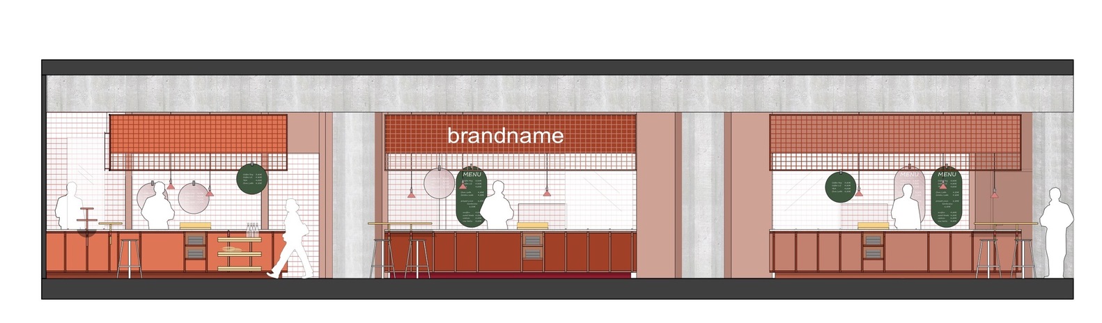 餐飲空間,餐飲設計,國外餐飲設計,德國,建築設計,美食廣場