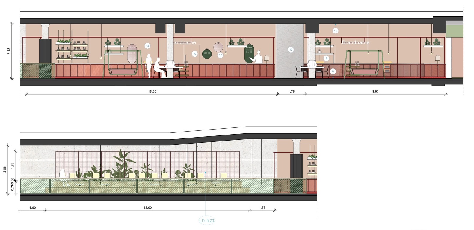 餐飲空間,餐飲設計,國外餐飲設計,德國,建築設計,美食廣場