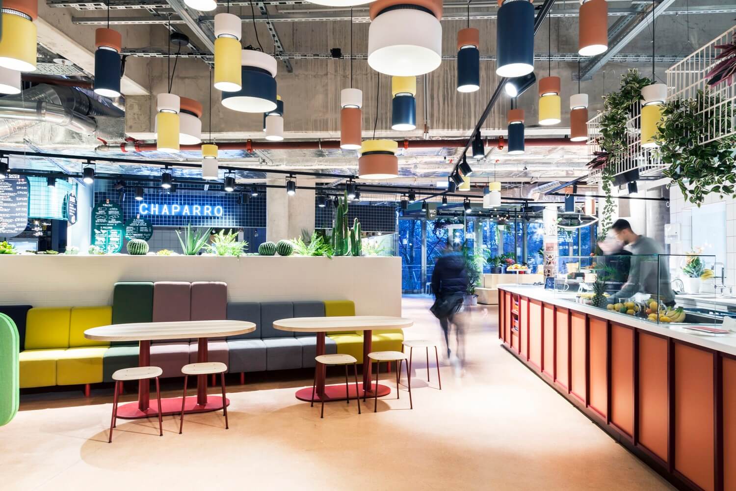 餐飲空間,餐飲設計,國外餐飲設計,德國,建築設計,美食廣場