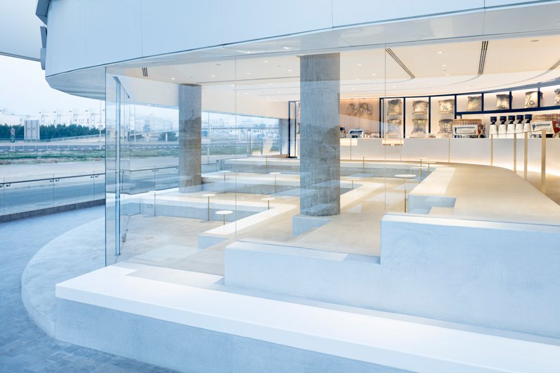 餐飲空間,咖啡廳,nendo,科威特,%Arabica咖啡