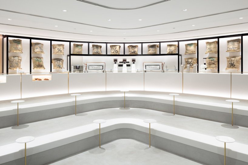 餐飲空間,咖啡廳,nendo,科威特,%Arabica咖啡