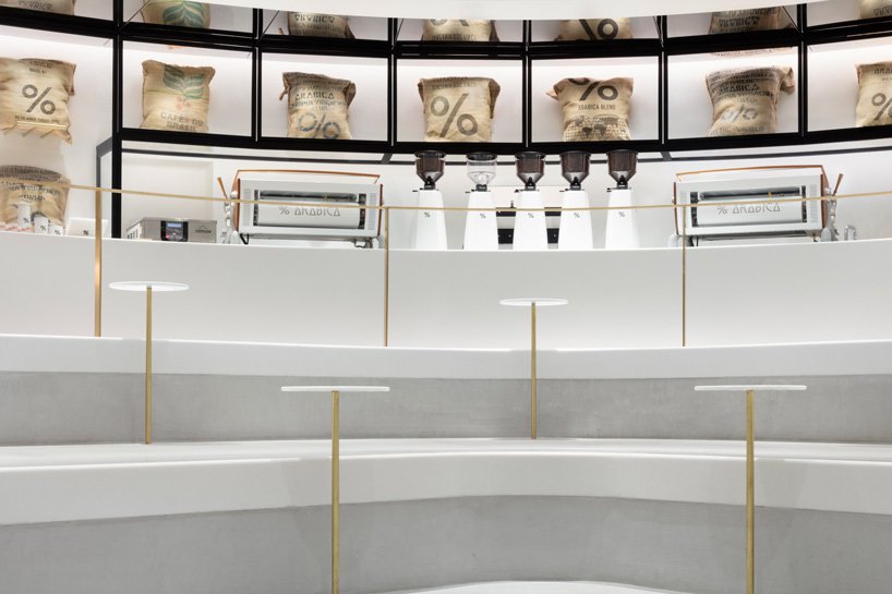 餐飲空間,咖啡廳,nendo,科威特,%Arabica咖啡