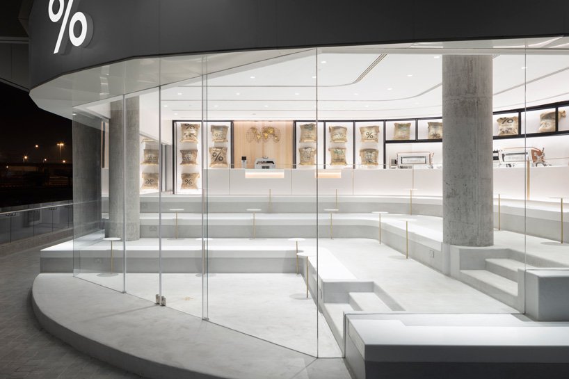 餐飲空間,咖啡廳,nendo,科威特,%Arabica咖啡