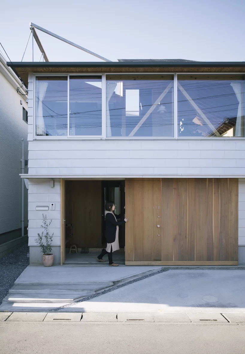 住宅空間，住宅設計，新型住宅設計，日本，建築設計，日本kita-koshigaya屋 
