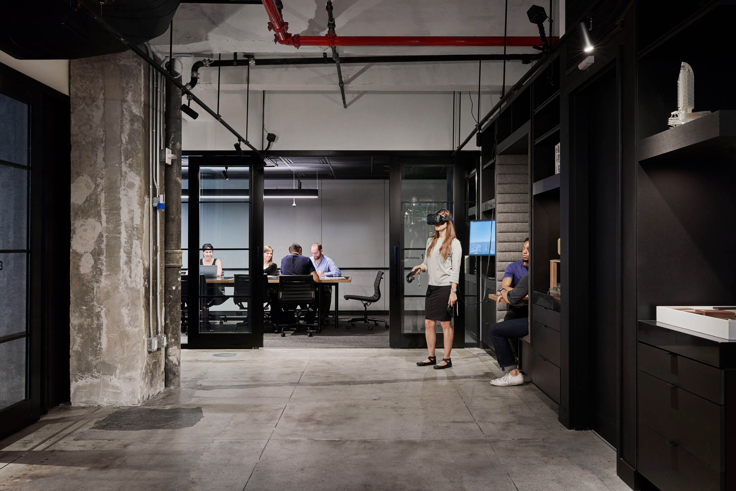 辦公空間,建築公司辦公室設計,紐約,Woods Bagot,伍茲貝格