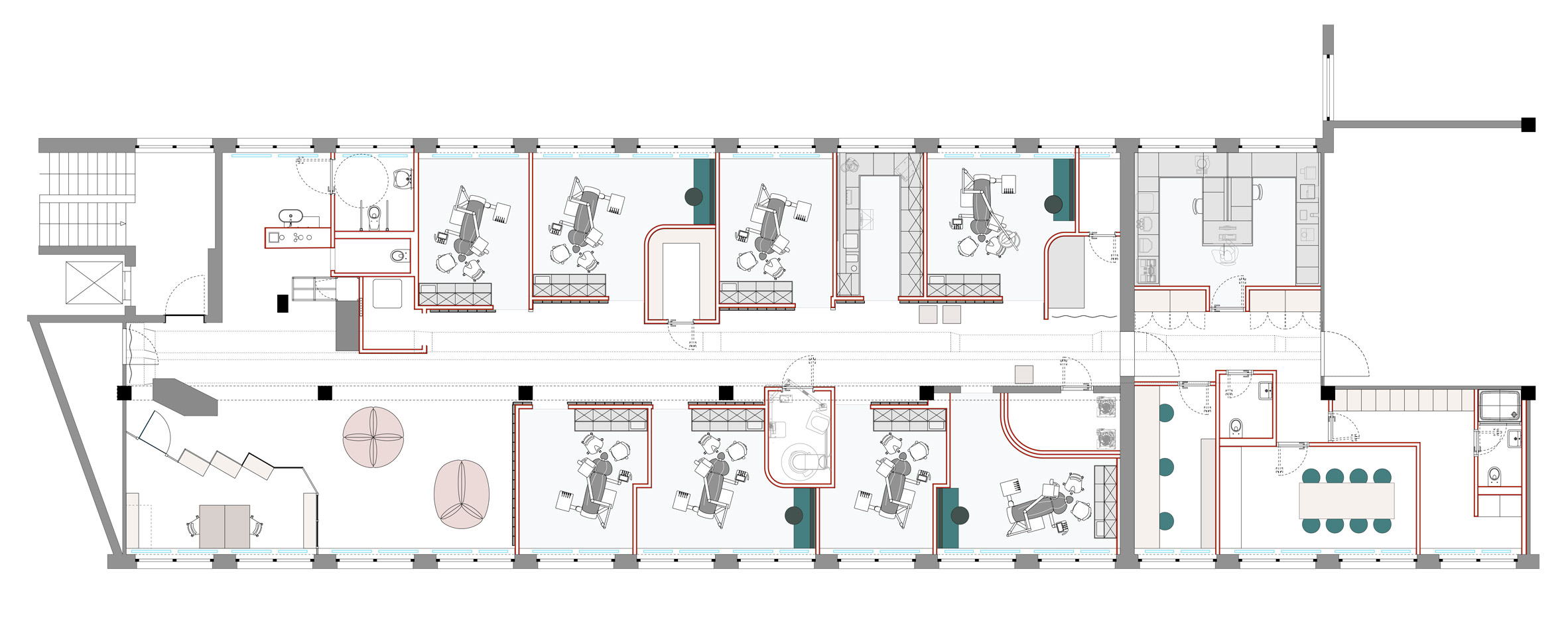 商業空間,德國柏林,診所設計,Studio Karhard,國外商業設計