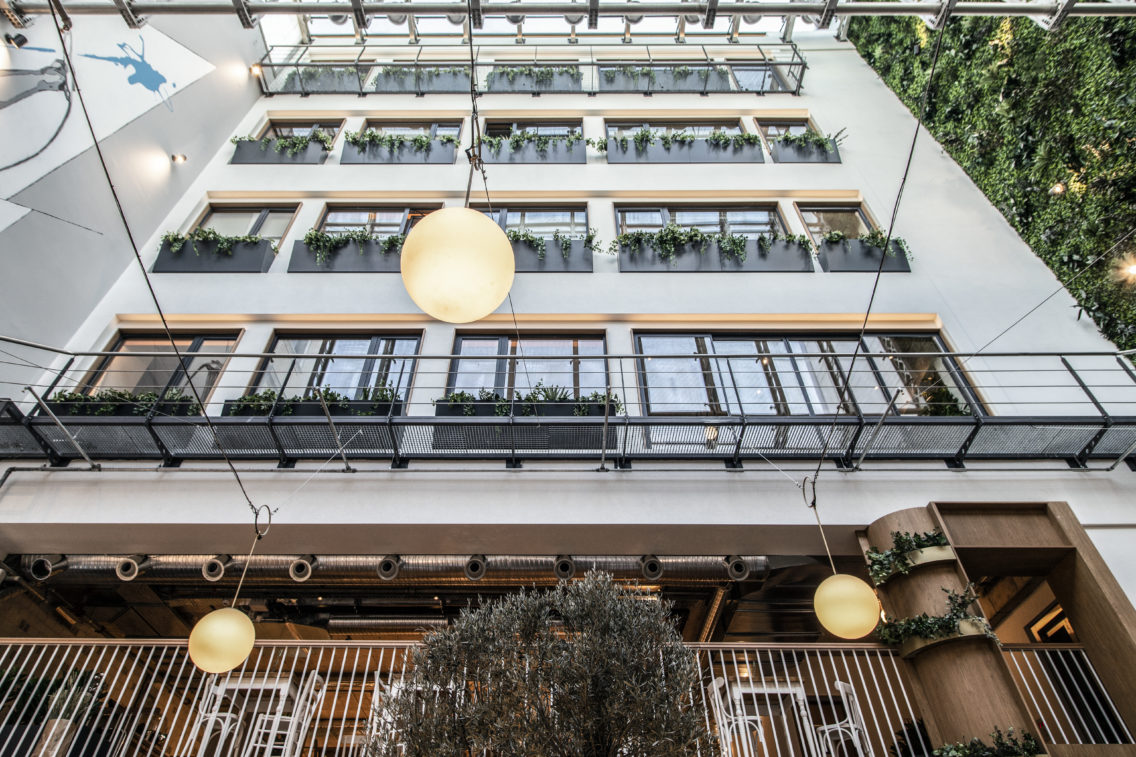 餐飲空間,酒店空間,國外商業空間設計,雅典,urban soul project ,ergon house