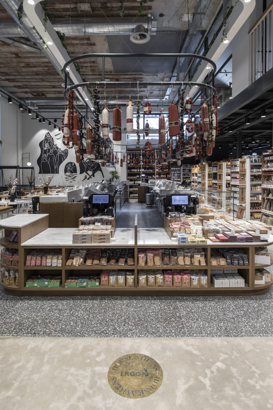 餐飲空間,酒店空間,國外商業空間設計,雅典,urban soul project ,ergon house