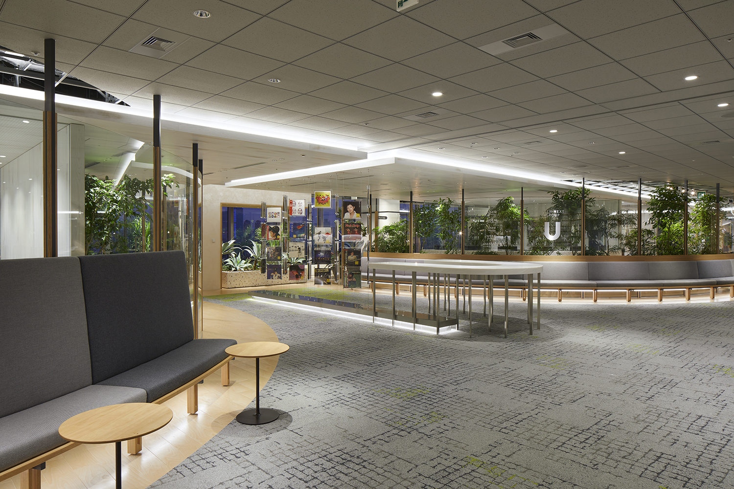 辦公空間,國外辦公設計,現代風格,東京,集團總部