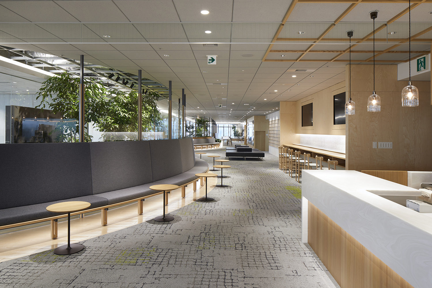 辦公空間,國外辦公設計,現代風格,東京,集團總部