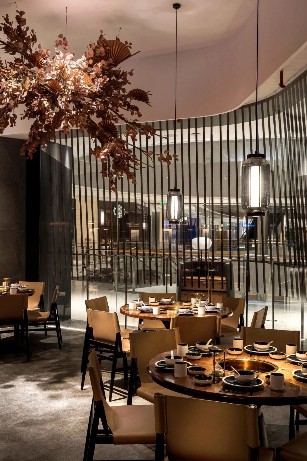 餐飲空間,廈門,椰子雞火鍋餐廳,餐廳設計,火鍋店