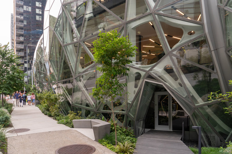 餐飲空間,西雅圖,亞馬遜球體總部,DEEP DIVE酒吧,國外酒吧設計