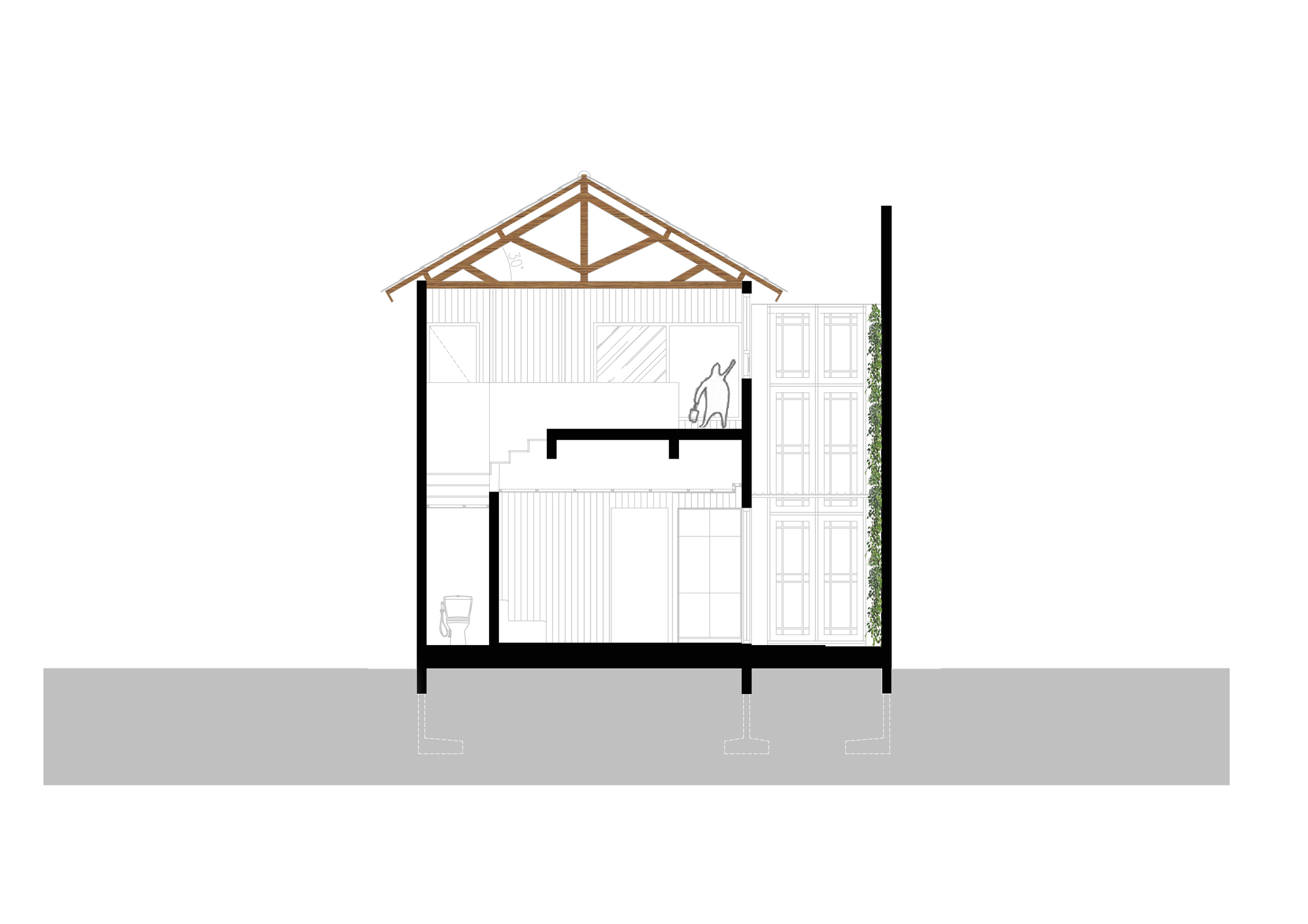 住宅空間,國外住宅設計,印度尼西亞,Aaksen Responsible,Albizzia