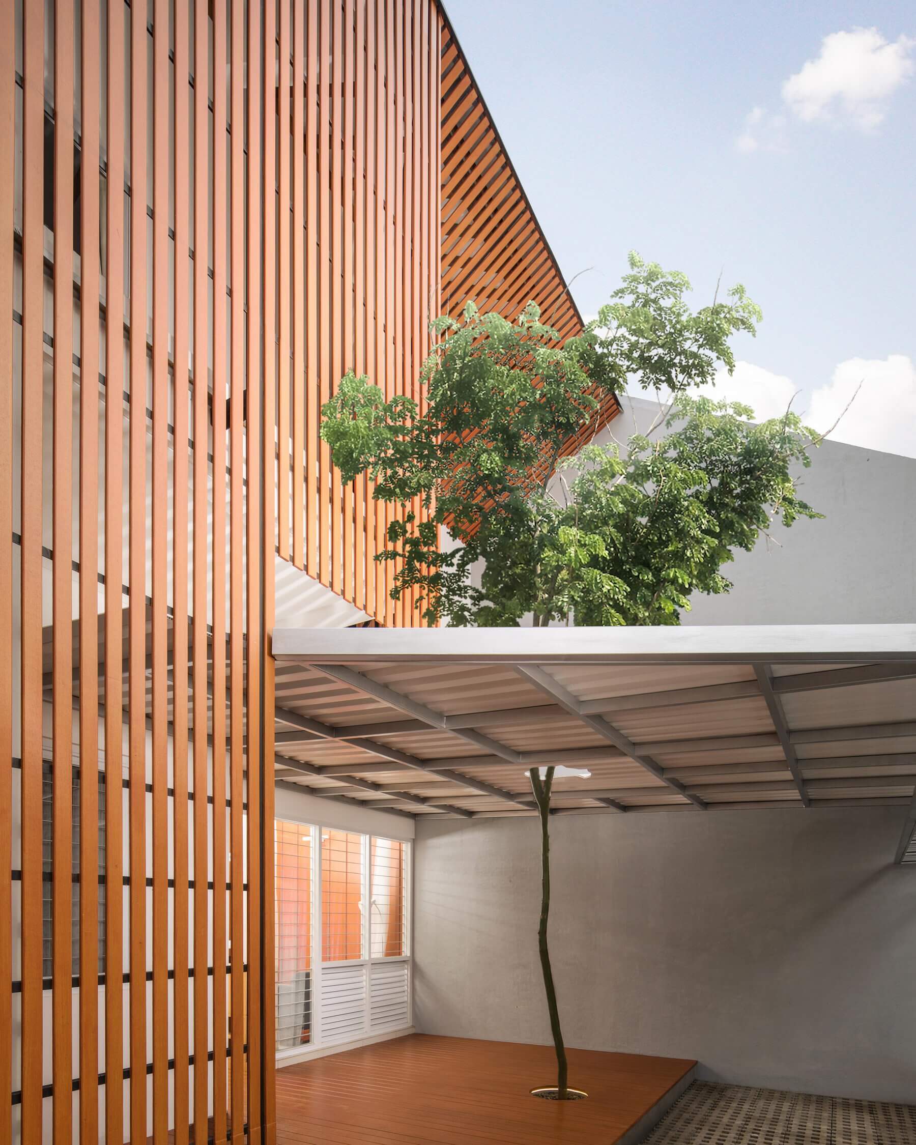 住宅空間,國外住宅設計,印度尼西亞,Aaksen Responsible,Albizzia