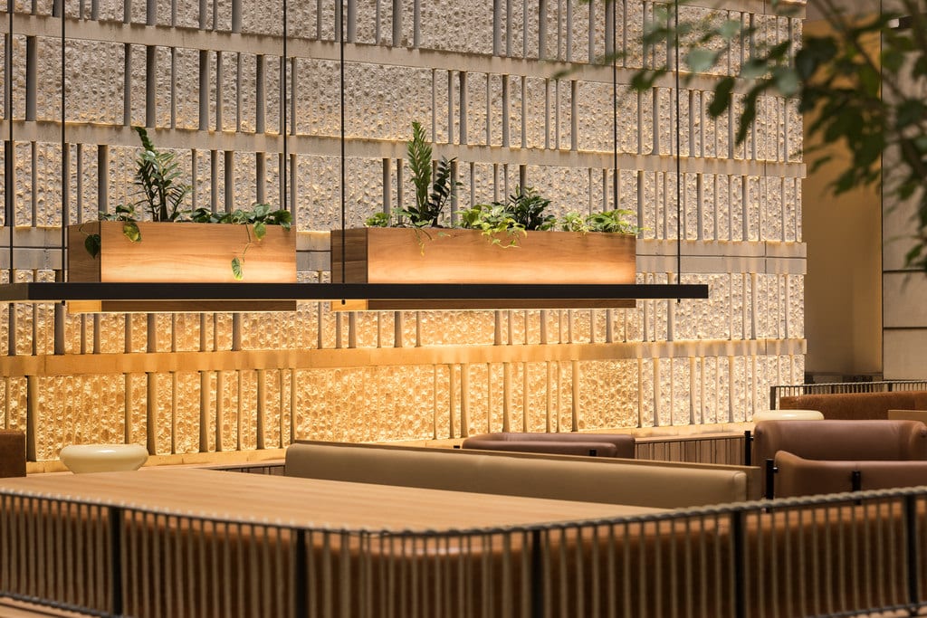 建築改造,中庭設計,大樓中庭,商務休閑空間,Bates Smart,墨爾本