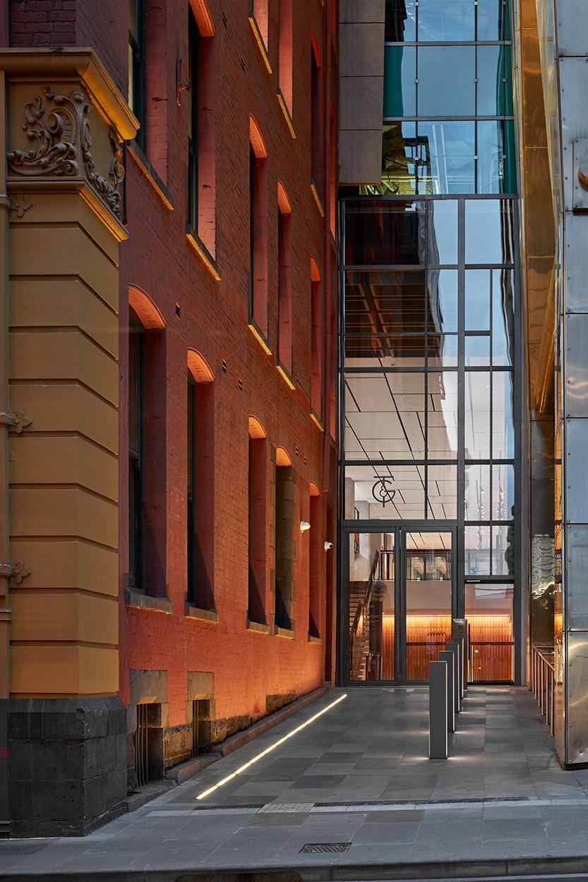 建築改造,中庭設計,大樓中庭,商務休閑空間,Bates Smart,墨爾本