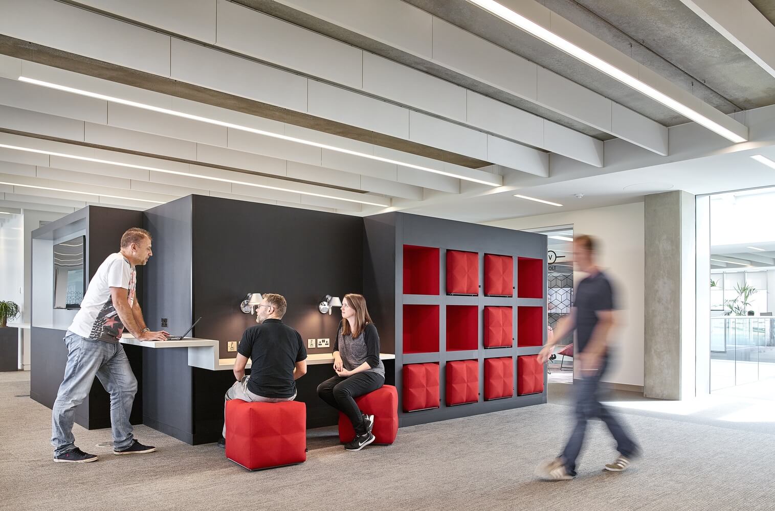 辦公空間,國外辦公設計,英國,現代風格,CEF IT總部