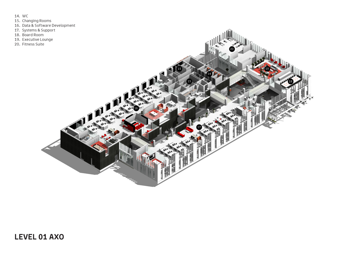 辦公空間,國外辦公設計,英國,現代風格,CEF IT總部