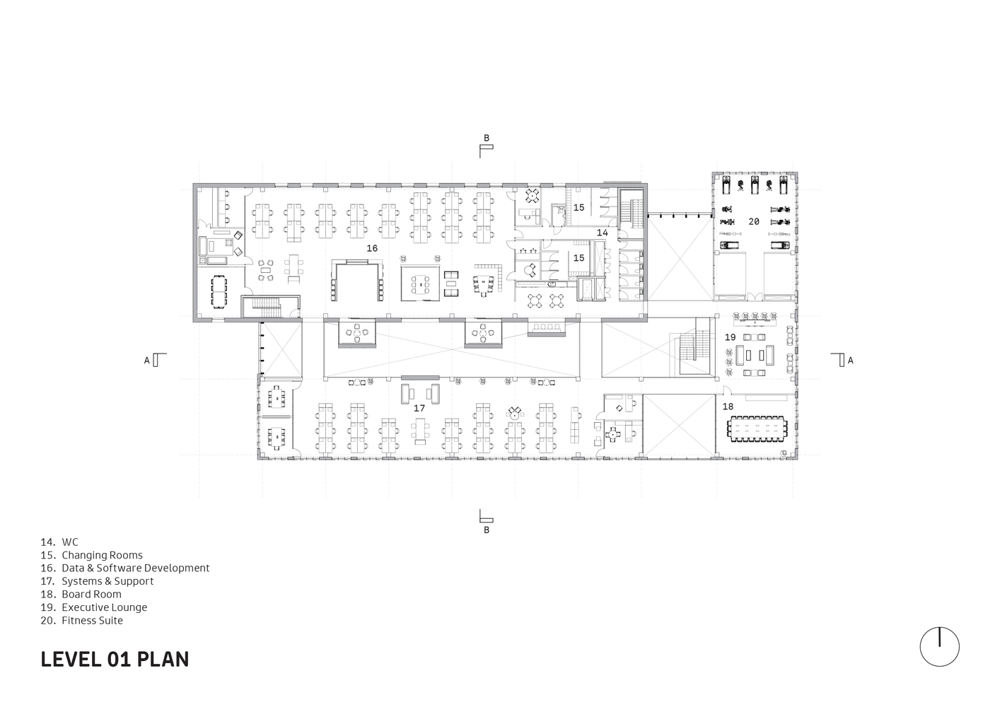 辦公空間,國外辦公設計,英國,現代風格,CEF IT總部
