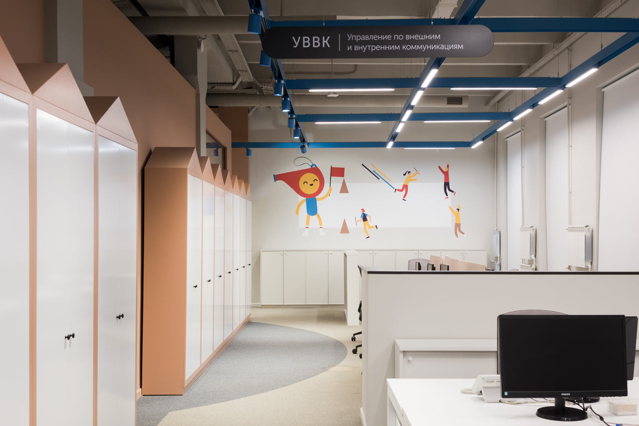 辦公空間,國外辦公設計,莫斯科,FORM,Detsky mir