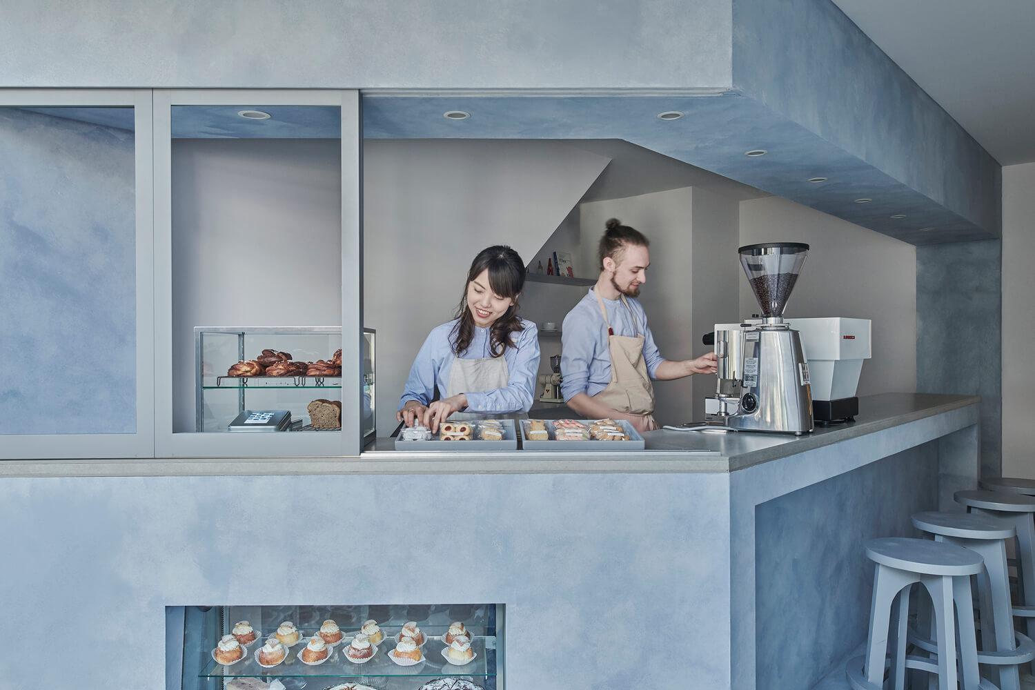 餐飲空間,咖啡館,甜品屋,東京,小戶型,門店改造