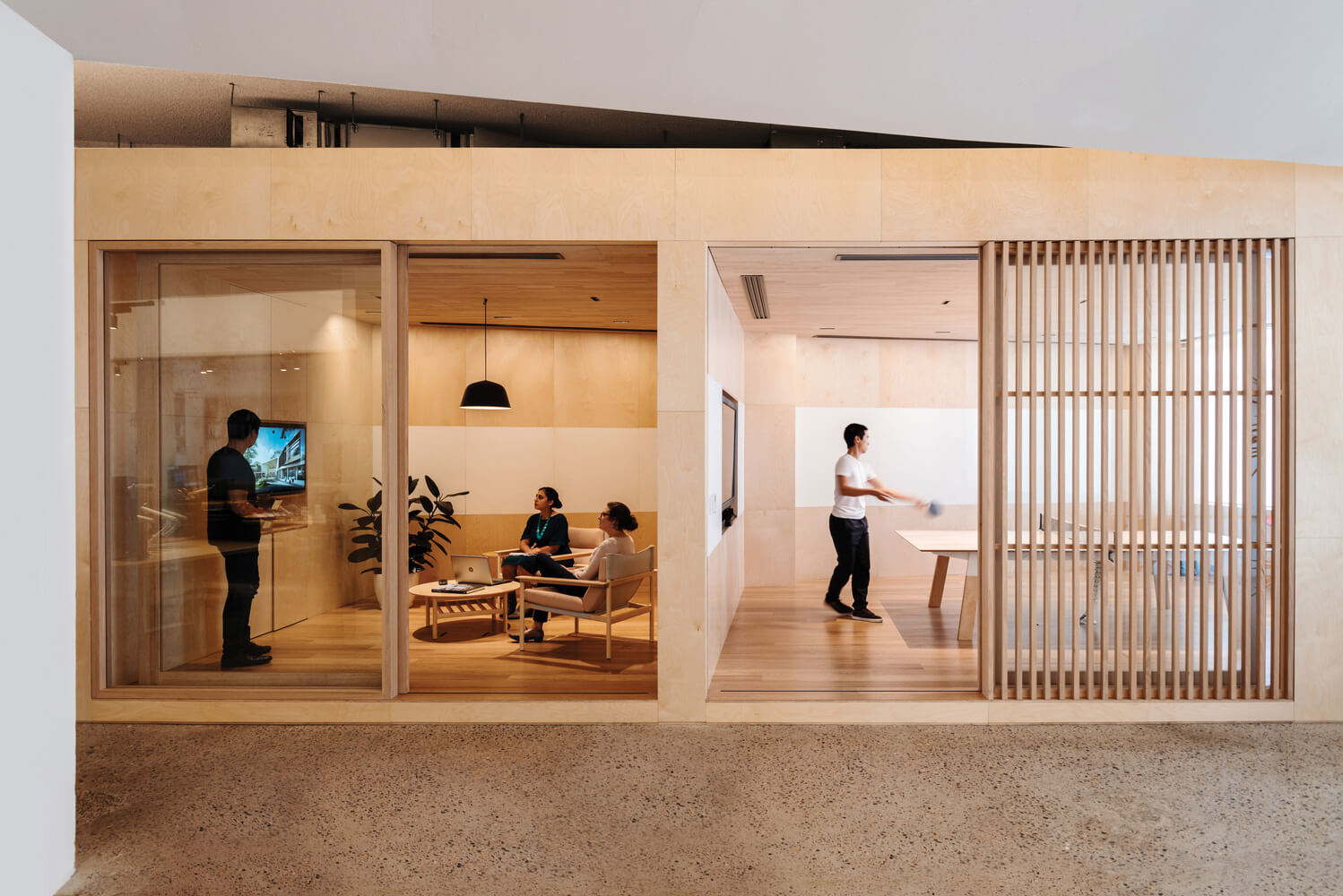 辦公空間，國外辦公設計，現代風格，悉尼，設計公司，Hayball 