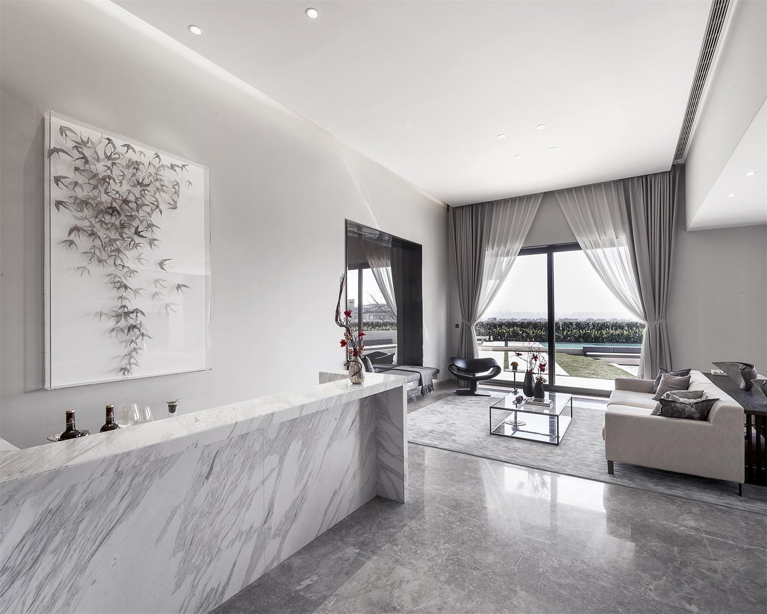 住宅空間,萬科良渚郡西雲台,杭州,樣板房設計,木君建築,MDO