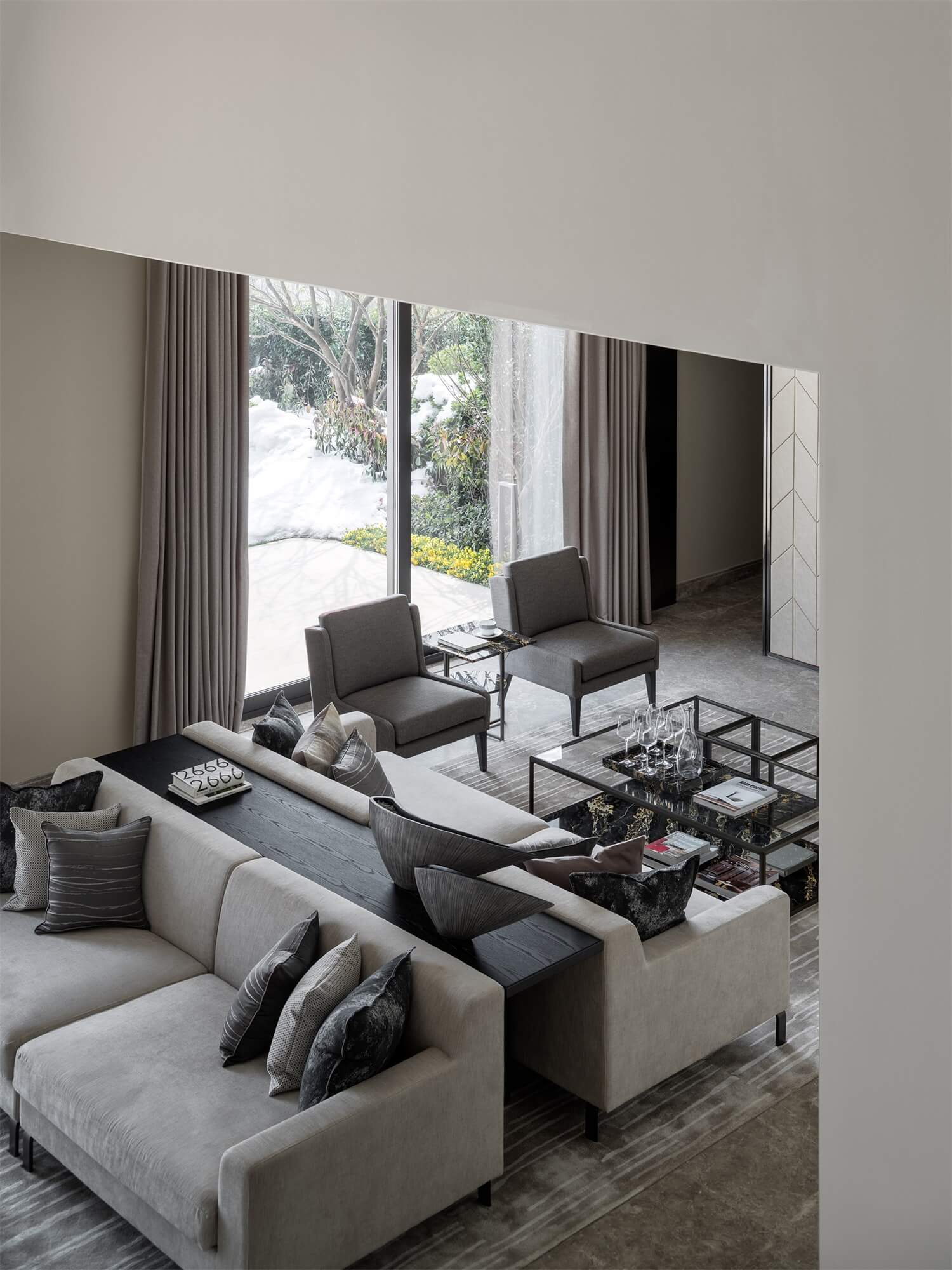 住宅空間,萬科良渚郡西雲台,杭州,樣板房設計,木君建築,MDO